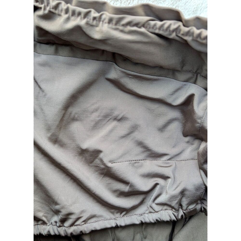 Gorgeous ALICE + OLIVIA Wide Leg High Waisted Khaki Belted Cargo Jumpsuit, Sz. 2 - Picture 6 of 10
